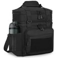 thumbnail image 1 of Lonchera con aislamiento de doble cubierta, ampliable, grande, a prueba de fugas, bolsa de almuerzo para hombres, mujeres y adultos, turnos de trabajo, viajes, excursiones de d&iacute;a, color neg, 1 of 7