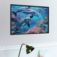 thumbnail image 6 of JRXY Dolphins Coral Reef Underwater Wooden Jigsaw Puzzle Challenging Difficult Wood Puzzles for Adults Gift for Family Friends 500 PCS, 6 of 6