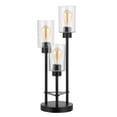 thumbnail image 7 of JONATHAN Y Axel Modern 20.5" 3-Light Iron/Seeded Glass Modern Industrial LED Table Lamp, Black, JYL3084A, 7 of 7