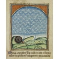 thumbnail image 2 of Unknown 12th Century English Illuminator 20x24 White Modern Wood Framed Museum Art Print Titled - The Ninth Sign before the Day of Judgement, 2 of 4