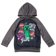 thumbnail image 1 of Sudadera con capucha Minecraft Creeper Mob para niños negro/gris oscuro 14-16, 1 of 6