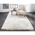 thumbnail image 2 of Feizy Home Collection 2.5' x 8' Pearl White Solid Rectangular Rug Runner, 2 of 4