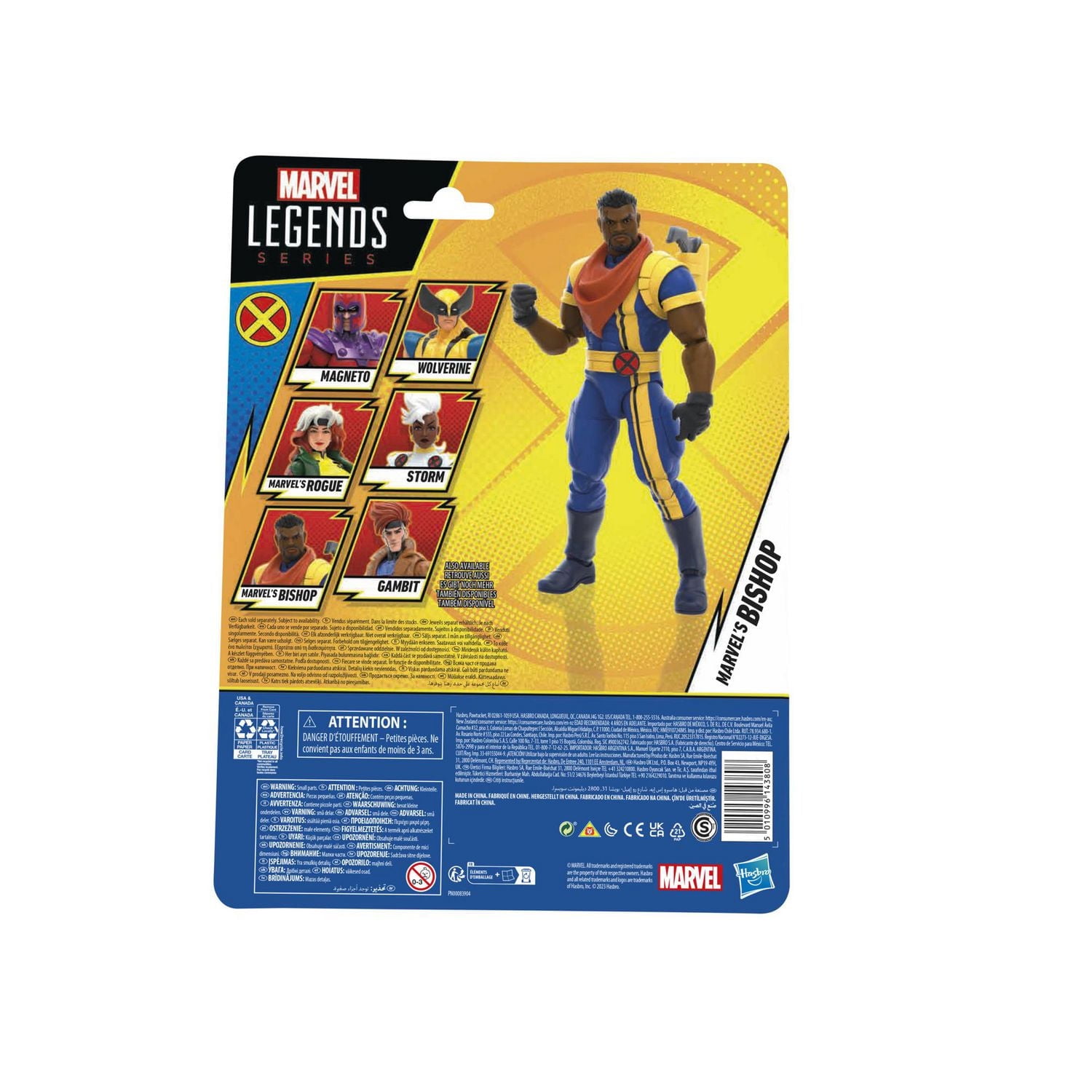 Hasbro Marvel Legends Series Marvel’s Bishop, X-Men ‘97 Collectible 6 Inch Action Figures, Marvel Legends Action Figures