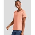 thumbnail image 2 of Hanes Essentials T-Shirt Oversized Fit Women’s Cotton Tee Short Sleeve Crew Neck, 2 of 5