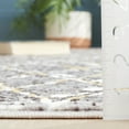 thumbnail image 5 of SAFAVIEH Lagoon Liz Diamond Area Rug, Grey/Gold, 8' x 10', 5 of 10