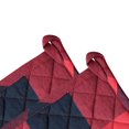 thumbnail image 4 of Ensemble de 2 porte-pots en éponge de coton Buffalo Check Fabstyles, 4 of 6