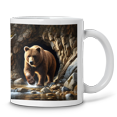 thumbnail image 2 of Lotusprinthandmade Love Bear Animal 3D White Ceramic Mug (11oz) (Made In US), Collectible Animal-Themed 3D Mug, Animal-Themed 3D Drinkware, 2 of 5