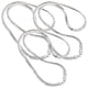 thumbnail image 1 of Collar de Baño de Plata LePrimeS 3Pzas Sterling 925 55cm 6mm de grosor VentDepot, 1 of 5