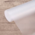 thumbnail image 1 of Shelf Liner 23.6" x 4.9ft EVA Non-Slip Drawer Mats Diamond Texture Clear, 1 of 1