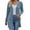 Blue, variant on Horkkom Cardigan Sweaters for Women Lightweight Fall Fashion 2024 Open Front Outfits Casual Solid Color Long Cardigans with Pockets, Gifts for Women