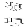 thumbnail image 4 of 2 piezas de montaje en pared, estante de alambre, caja para guantes, soporte para utensilios de cocina, estante para guantes de Metal, organizador de, 4 of 8