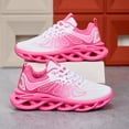 thumbnail image 6 of KANG Fashion Women's Breathable Mesh Walking Sneakers, Lightweight Air-Cushioned Casual Shoes with Non- Soles for All-Day Comfort and Everyday Wear Hot Pink 36, 6 of 9