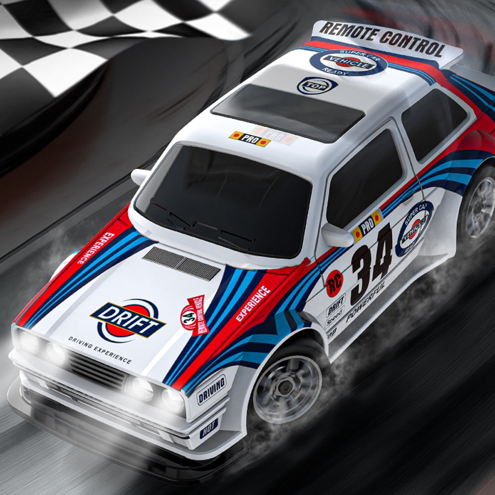 4WD 1/43 Scale Mini RC Drift Car,  High Speed Racing Micro Small with Full Proportional RTR 2.4GHz Remote Control Car, Toys for Christmas Birthday Gifts