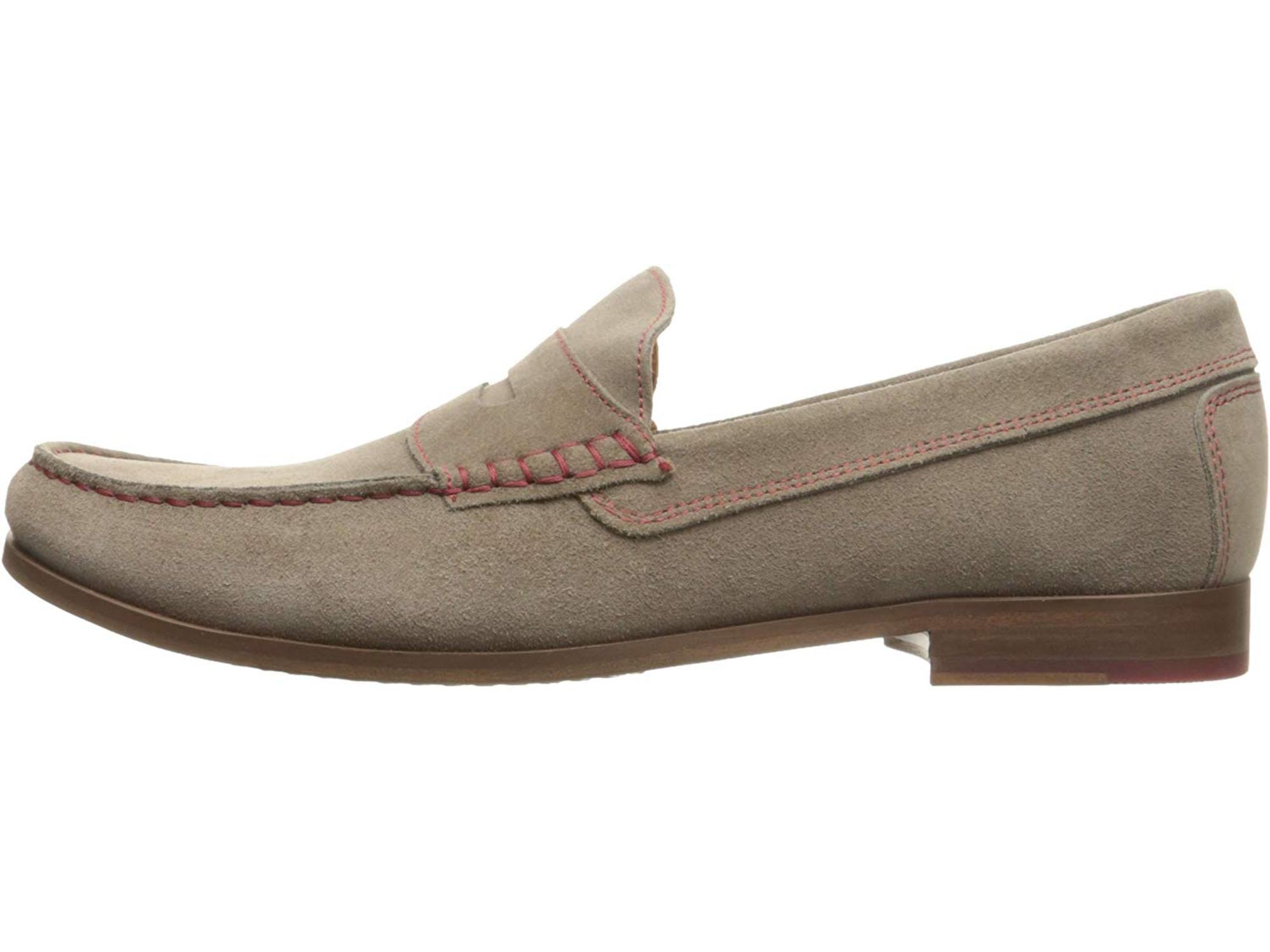 donald j pliner suede loafers