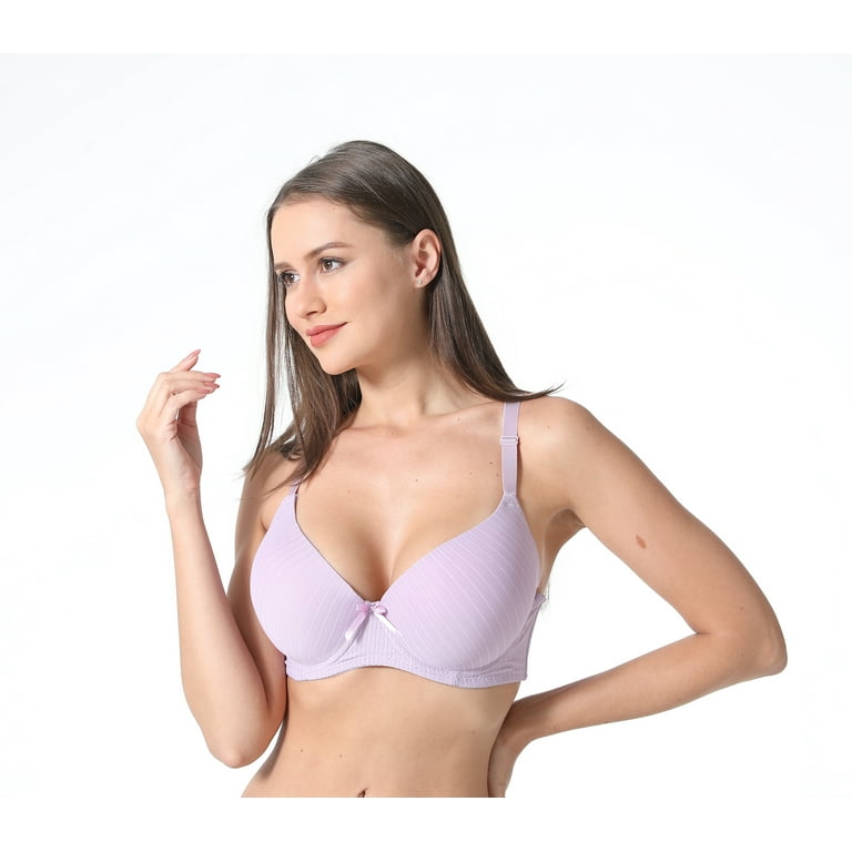 Women Bras 6 pack of T-shirt Bra B cup C cup D cup DD cup DDD cup 34C  (X9298)
