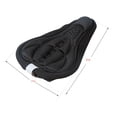 thumbnail image 4 of Funda de asiento de sillín de silicona para bicicleta Cojín de gel de sílice Cojín suave naranja JShteea Accesorios para bicicletas, 4 of 7