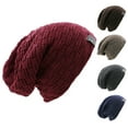 thumbnail image 3 of Men Slouchy Beanie Winter Hats Cool Beanies Lined Knit Warm Thick Skully Hat, 3 of 8