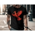 thumbnail image 3 of Red Northern Cardinal Bird Lover Birdwatcher Gift Men Women T-Shirt Red Cardinal Bird Animal Birthday Holiday Presents Men Women Kid Tshirt, 3 of 10