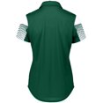 thumbnail image 2 of Ladies Arc Polo 2Xl Forest/White, 2 of 4