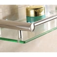 thumbnail image 4 of Estante de vidrio Aquamarin® para baño - en 1 o 2, montaje en pared, aluminio, vidrio templado, ancho: 50 cm, incluye material de montaje - estante de baño, estante de vidrio, estante de pared, estante de baño, accesorios de baño Vhermosa LKX-0253, 4 of 5