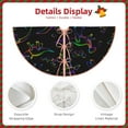 thumbnail image 3 of Fuzoiu Dinosaur Print Christmas Tree Skirt,Xmas Christmas Decorations,Xmas Tree Mat for Farmhouse Holiday New Years Home Party Decor Tree Rugs-30", 3 of 6