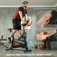 thumbnail image 4 of Soozier Exercise Bike, Quiet Stationary Bike w/ LCD Display, Black, 4 of 10