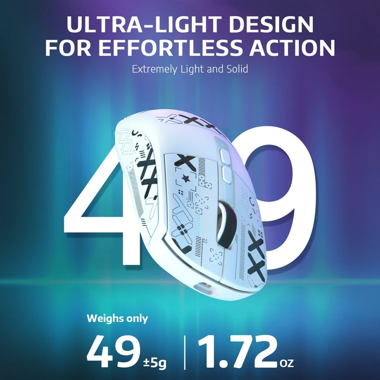 Redragon M722 Bomber 58g Ultra-Lightweight Wired Gaming Mouse 12400DPI 6 Programmable Buttons