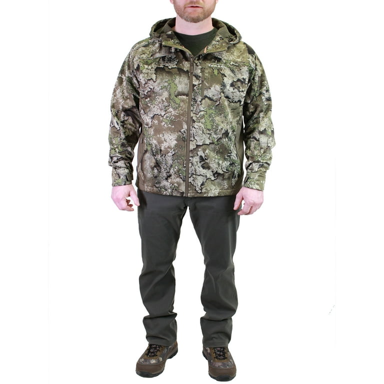 TrueTimber Tekari StrideFlex Full Zip Hooded Jacket - XRC Camo, 2XL 