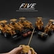 thumbnail image 4 of New 1:24 RC Truck 2.4G 5CH Wireless Remote Control Excavator Bulldozer Rechargeable, 4 of 5