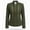x986/Green, variant on Women's Military Jacket Zip Up Pockets Stand Collar Formal Work Coats Slim Fit Long Sleeve Cropped Blazers, S-3XL