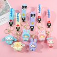 thumbnail image 2 of Llavero Kawaii Sanrio Hello Kitty, colgante Kuromi, muñeco My Melody, llavero para coche, bolso escolar, llavero colgante para teléfono móvil YAOSANBAO BAO unisex, 2 of 2