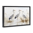 thumbnail image 2 of Stupell Industries Coastal Neutral Blue Herons in Reeds Black Floating Frame Canvas Art, 25 x 17, by LSR Design Studio, 2 of 8