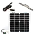 thumbnail image 2 of Spartan Camera Spartan Ghost GoLive 15 inch 10W 12V Solar Panel Trail Camera Charger Package with Panel Bracket and Cable Connector, 2 of 7