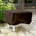 thumbnail image 2 of KoverRoos 64225 Weathermax 18 in. Ottoman-Small Table Cover, Forest Green - 20 L x 20 W x 15 H in., 2 of 3