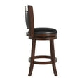 thumbnail image 3 of Weston Home Shapel Bar Stool Swivel, Black, 3 of 7