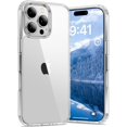 thumbnail image 1 of Funda Vakoo para iPhone 16 Pro Max, transparente, antiamarilleo, parte trasera dura, 1 of 7