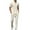 Beige, variant on Solid Color Sets for Men,Mens Jogging Outfit Fashion Zip Up Short Sleeve Shirts Tracksuits 2 Piece Casual Long Pant Suits Set with Pocket 90 Off Clearance Sale