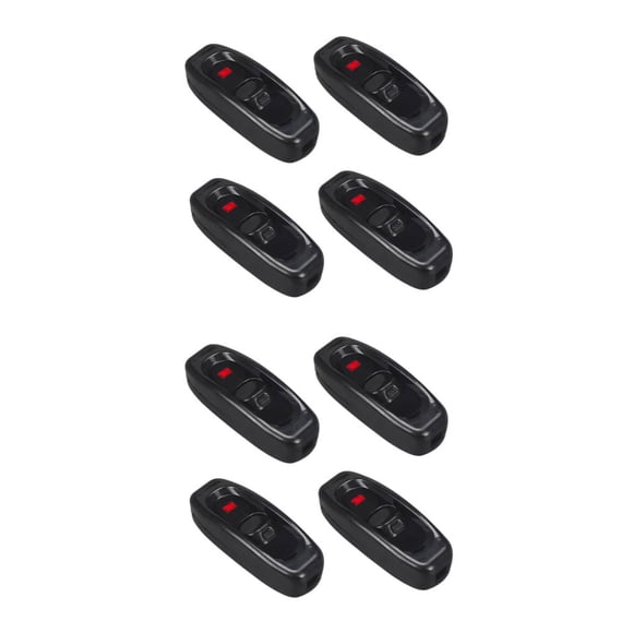 Interruptores Scienceny 4 piezas LED Negro