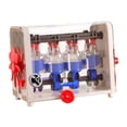 thumbnail image 3 of Modelo de motor, ensamblaje, juguete, desarrollo de inteligencia, invención mecánica para niños, 3 of 9
