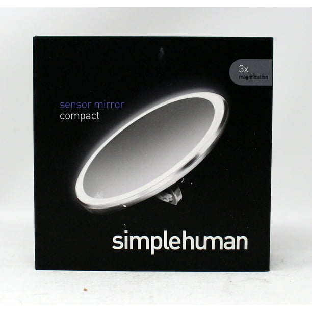 Simplehuman Sensor Mirror Compact Stainless Steel, Simplehuman Sensor Mirror Charging Instructions