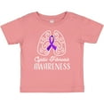 thumbnail image 3 of Inktastic Cystic Fibrosis Awareness with Ribbon and Lungs Boys or Girls Baby T-Shirt, 3 of 5