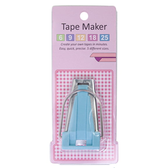 Bias Tape Maker Fabric Tape Maker Tool 6mm 9mm 12mm 18mm 25mm 5 Size Quilting Tool Sewing Quilting Bias Binding Maker