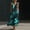 *A-Multicolor, variant on U Women's Printed V Neck Sleeveless Flowy Dress ,Casual Summer Midi Dress W-Multicolor,Womens Plus S