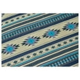 thumbnail image 3 of KeLiang 3-Piece Southwestern Geometric Tribal Multicolor Teal Beige Black Gray Comforter Set, King Size, 3 of 4