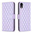 thumbnail image 2 of Premium PU Leather Wallet Case for iPhone XR (6.1 Inch), with Magnet Card Slots Adjustable Kickstand Flip Folio Cover for iPhone XR,Purple, 2 of 9
