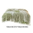 thumbnail image 3 of Plush Super Soft Lightweight Sherpa Throw Blanket 59x39in Cozy Luxury Floral Blanket for Bed Couch Warm Fuzzy Blanket, 3 of 6