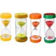 thumbnail image 1 of Relojes de arena para niños, temporizador de cocina, temporizador de arena con forma de fruta, 5/10/15/20/30 minutos, para cepillos de dientes infantiles (5+10+15+30 minutos/4 unidades), 1 of 5