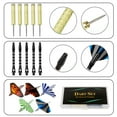 thumbnail image 6 of EEEkit 15 Pcs Steel Tip Darts 18 Grams, Aluminum Needle Darts for Rec Room Bar Game Room, 5.91 inch, 6 of 9