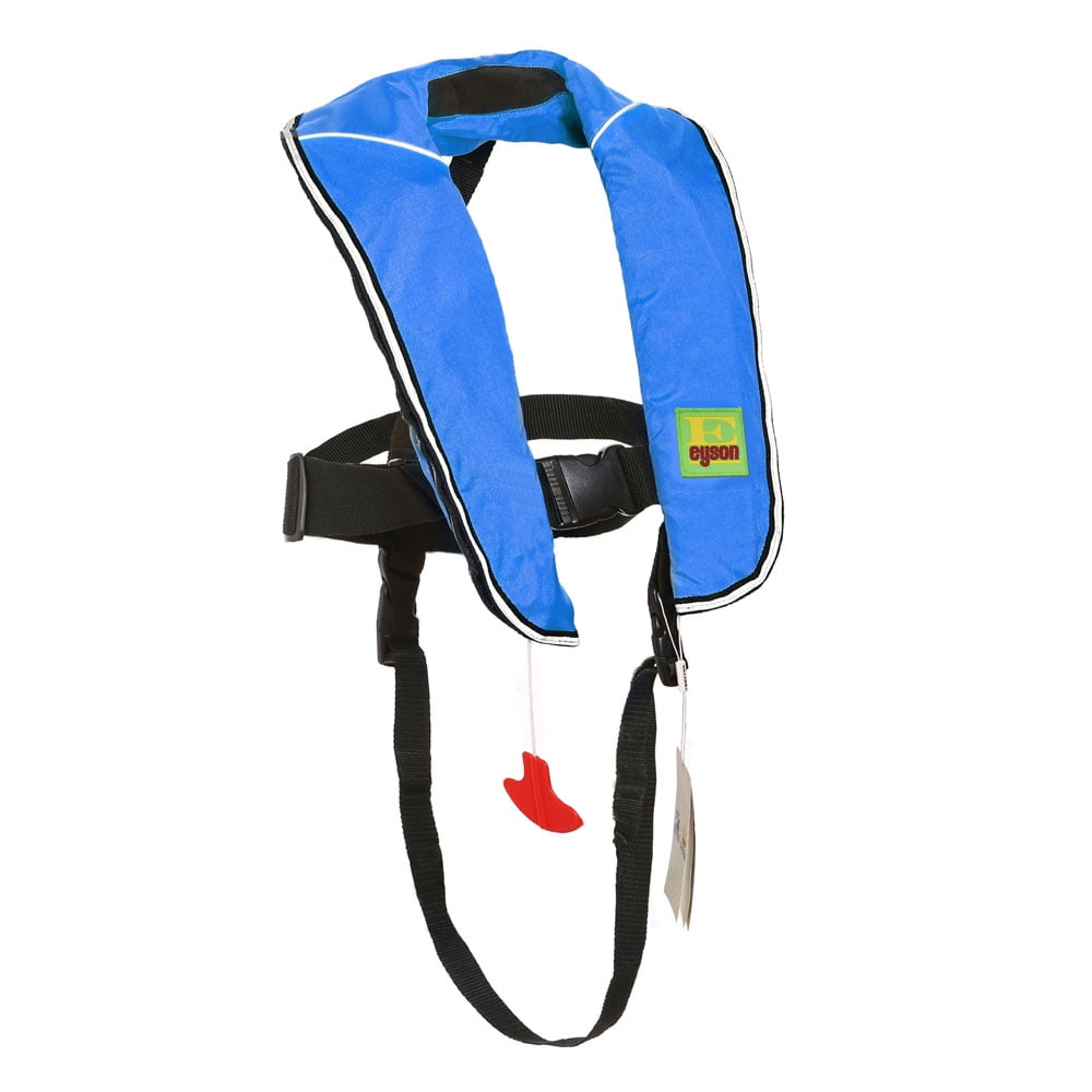 Top Safety Child Life Jacket with Whistle - Auto Inflatable Lifejacket Life Vest PFD for