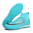 thumbnail image 3 of Zapatillas de fútbol profesionales FG antideslizantes para hombre, zapatos de entrenamiento de tobillo, cómodos y antideslizantes, novedad, 3 of 5